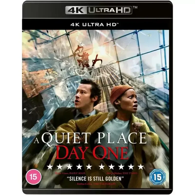 4k-uhd『静寂の地：侵略の日』（2024年）ドルビービジョン、ブルーレイ映画、ブルーレイディスク