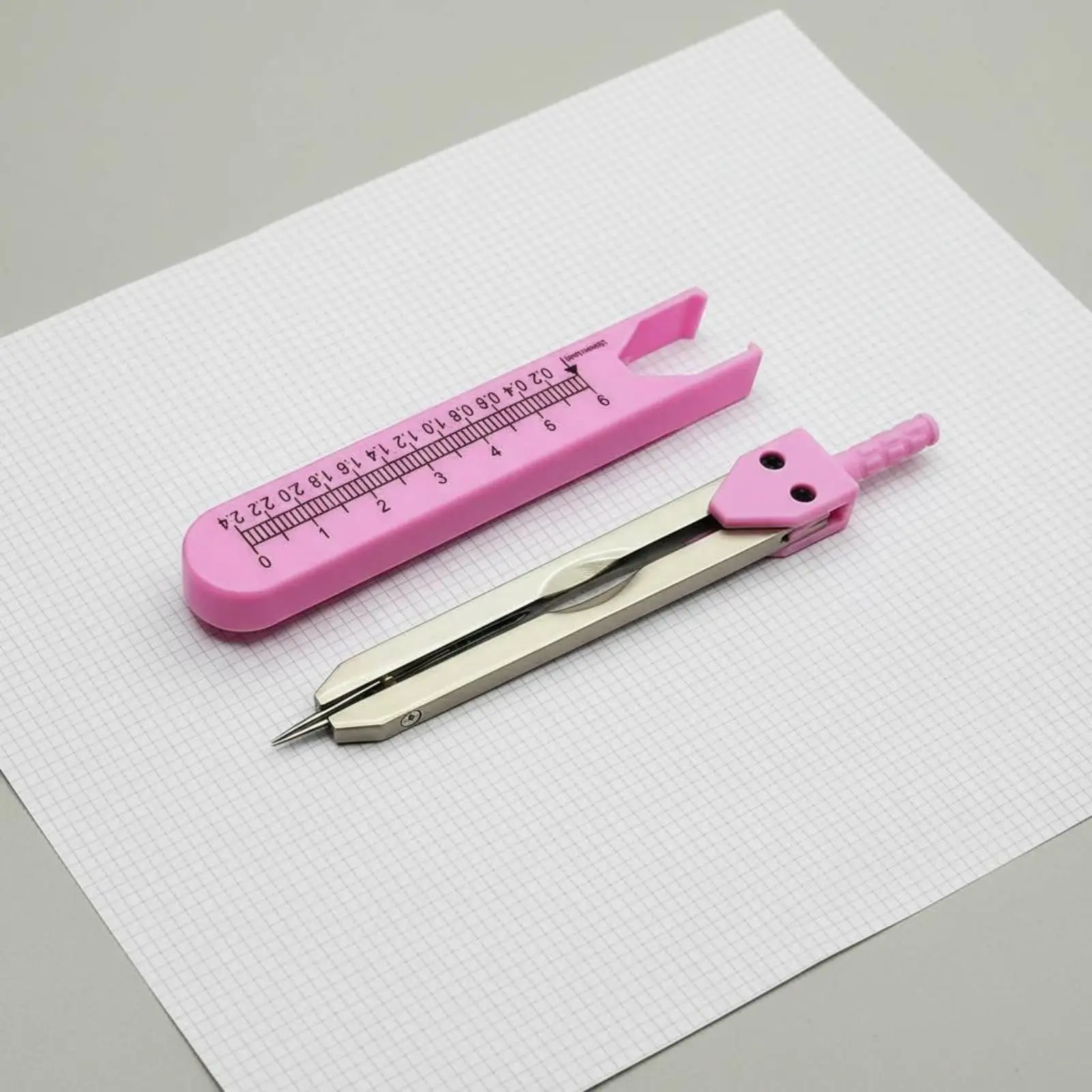 Medical Measuring Compass Stainless Point Precision Caliper Measurement Device for Cardiology ECG Study