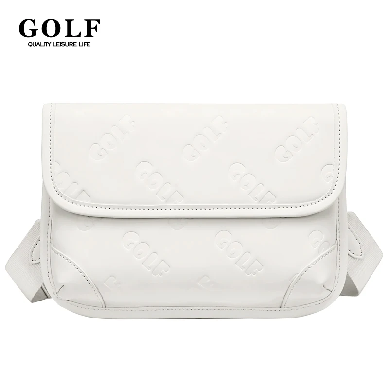 GOLF Slim Crossbody Bags Women Leather Small Shoulder Bag Daily Clutch Purse Solid Cell Phone Fashion Handbags for Ladies 2024