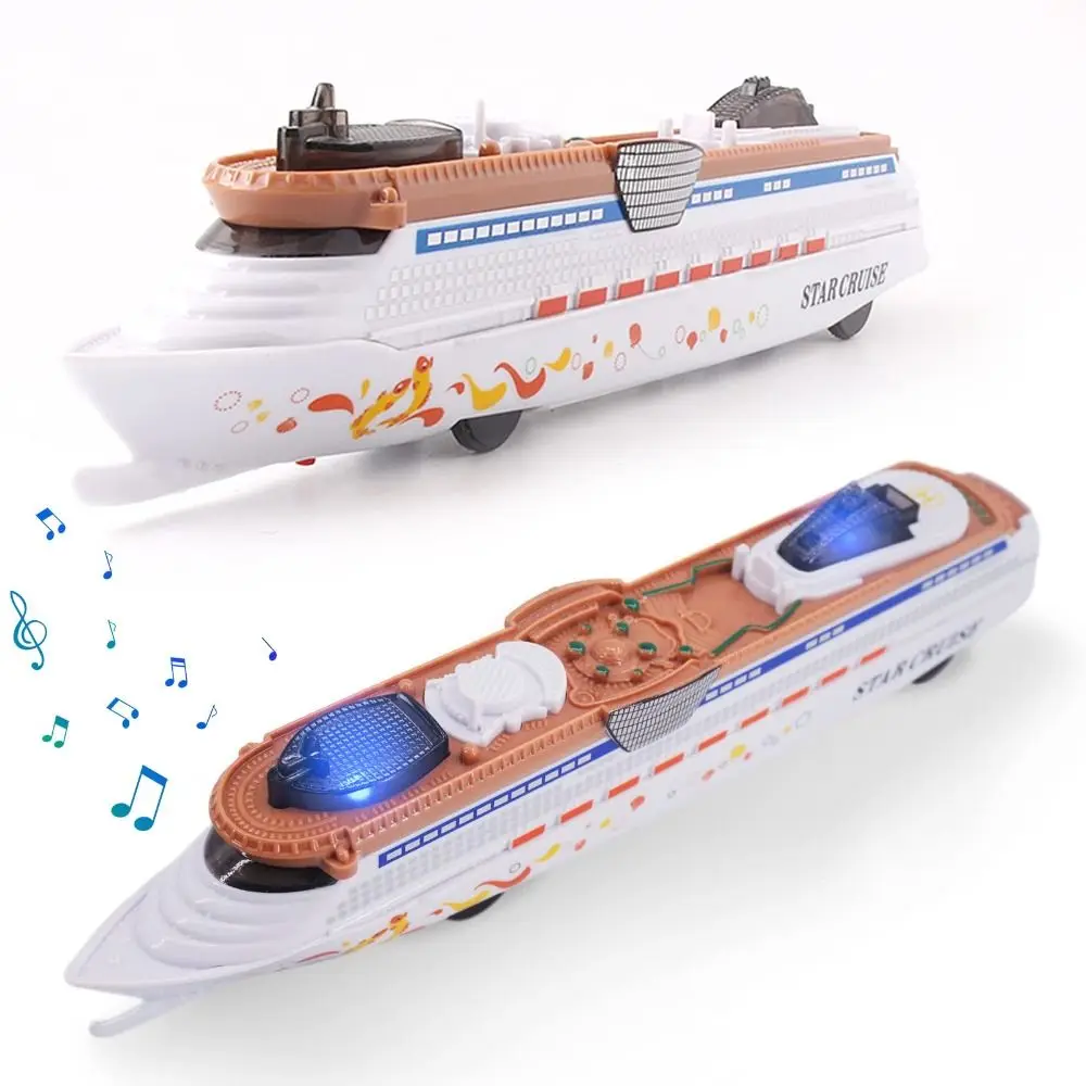 New Collection for  Cruise Ship Model  Ocean Liner Boat  with Light and Sound Home Decoration