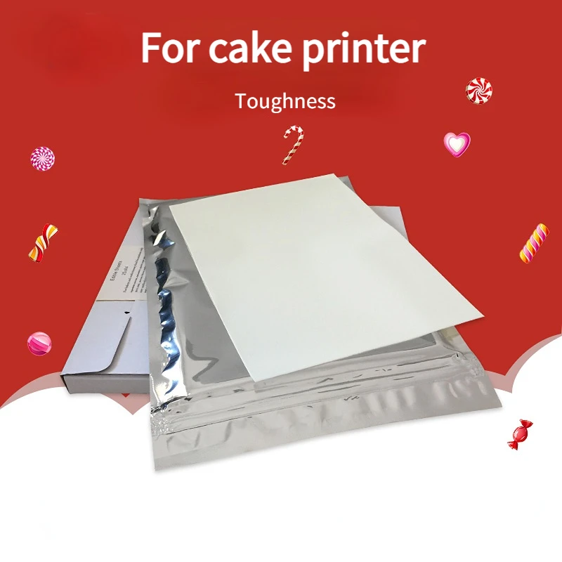 

A4 Glutinous Rice Paper 19*27cm Cake Photo Transfer Paper Decoration Tools Fondant Paper 3D Hand-painted Digital Icing Paper