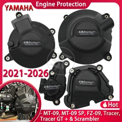 For YAMAHA MT-09, MT-09 SP, FZ-09, Tracer, Tracer GT + & Scrambler 2021-2026 Motorcycle Accessories GB Racing Engine Protection