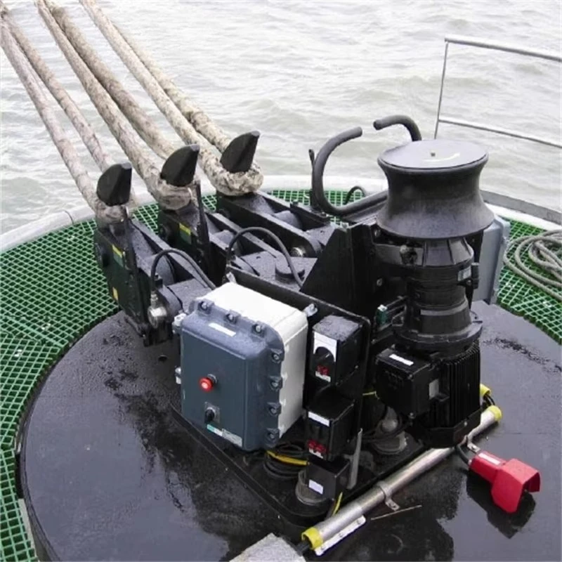 Direct Factory Sale Marine Ship & Boat Pneumatic Spring Towing Hook with Gearbox & Motor Core Components