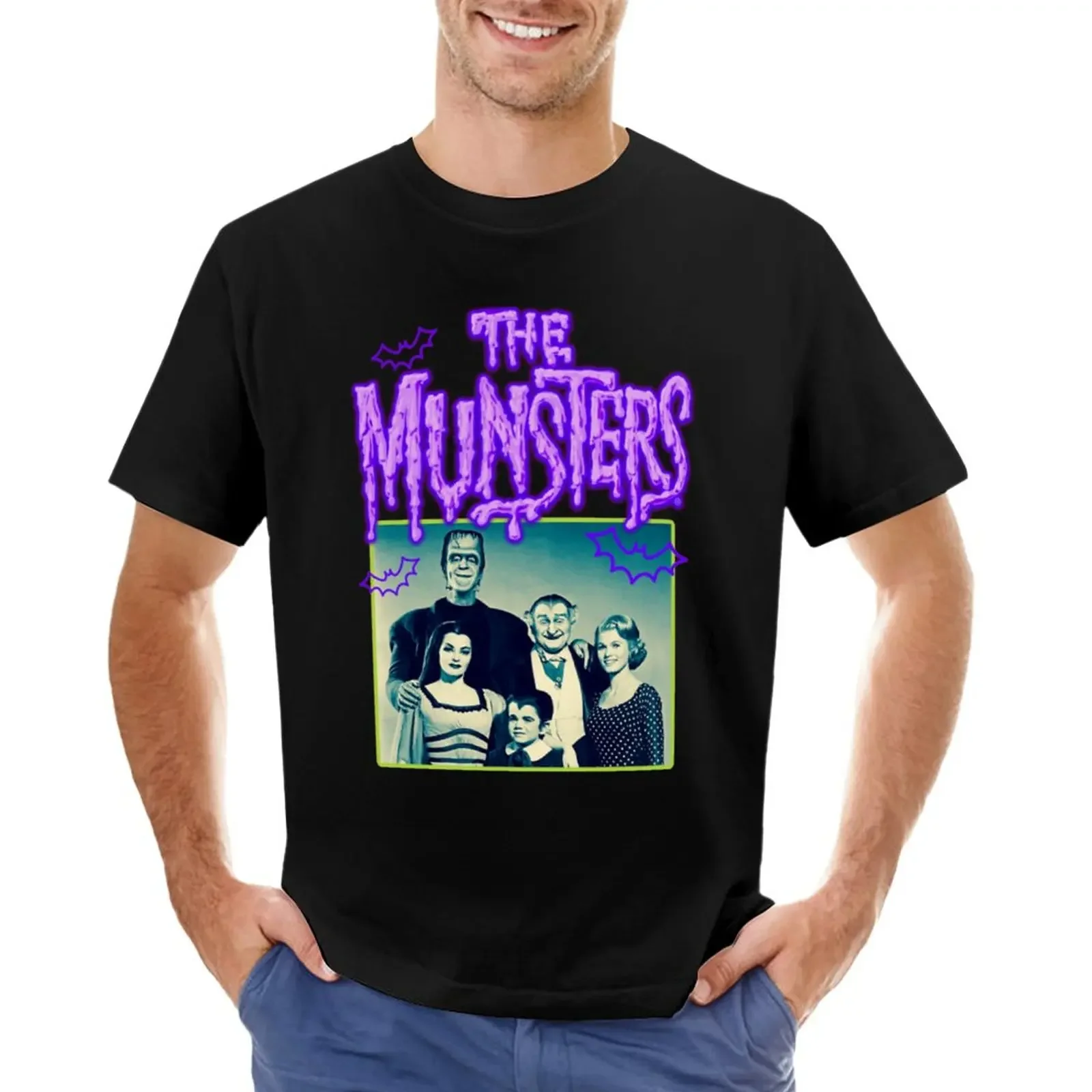 The Munsters T-Shirt summer tops customizeds plain white t shirts men