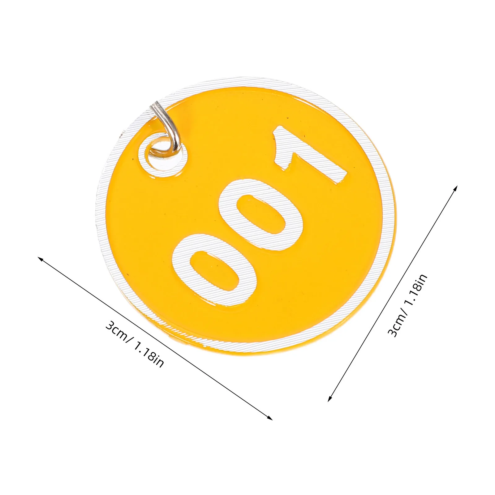 Рисунок 5 - 1 комплект, алюминиевые бирки для хранения