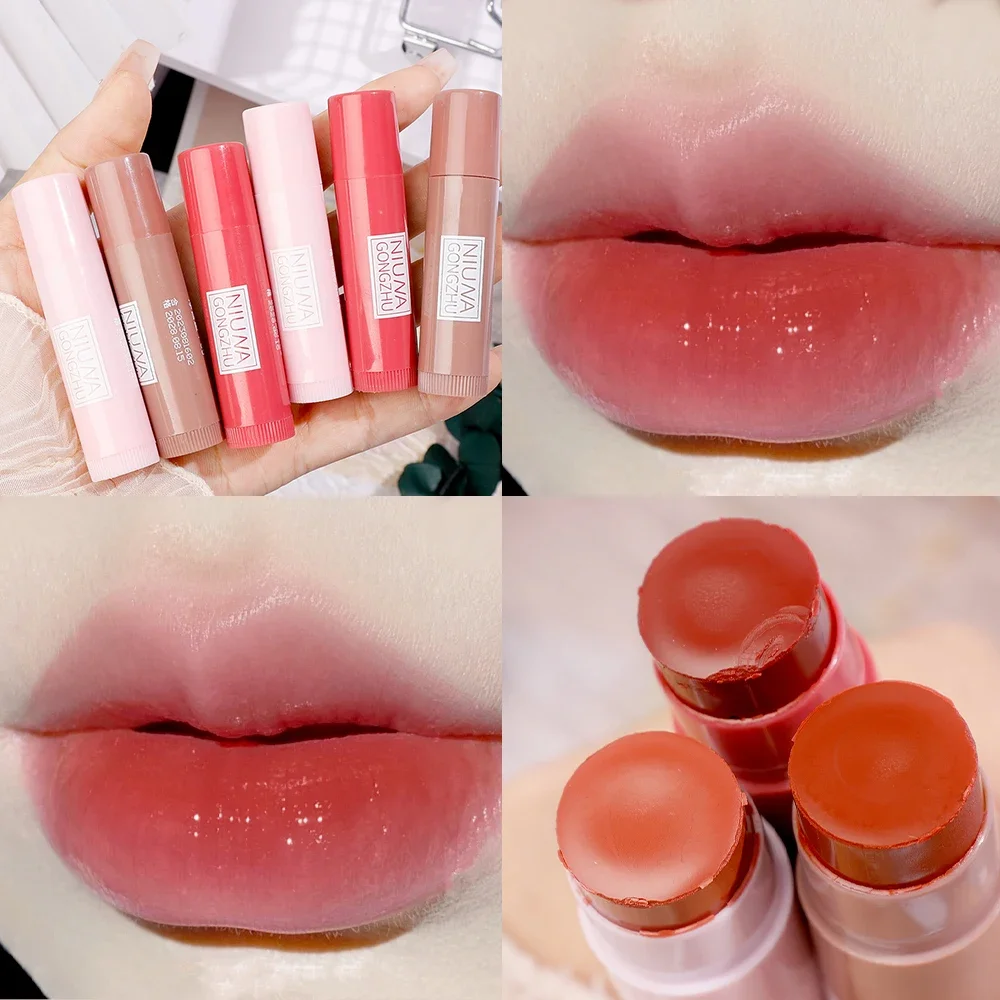 Lasting Colored Mirror Lip Balm Moisturizing Waterproof Color Change Lipstick Non Sticky Nourishing Lips Tint Makeup Cosmetics