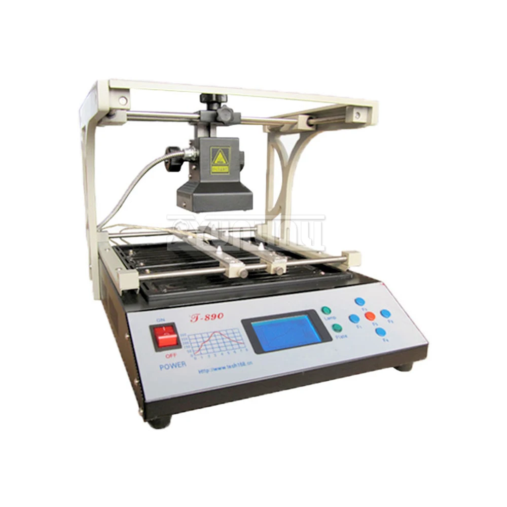 BGA Chip Rework Computer Row Welding Machine Intelligent Infrared Desoldering Station T-890 Electric Welder 110V/220V 1500W