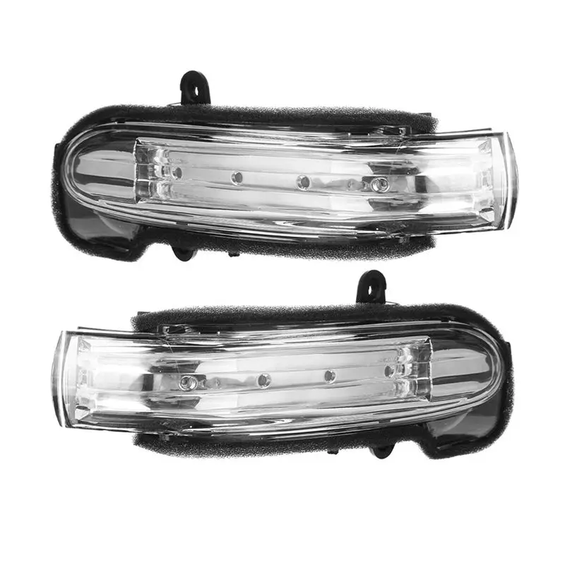 

1 Pair Rearview Mirror Turn Signal Light Indicator Light Auto 2038201521 2038201621 For Mercedesw203 01-07