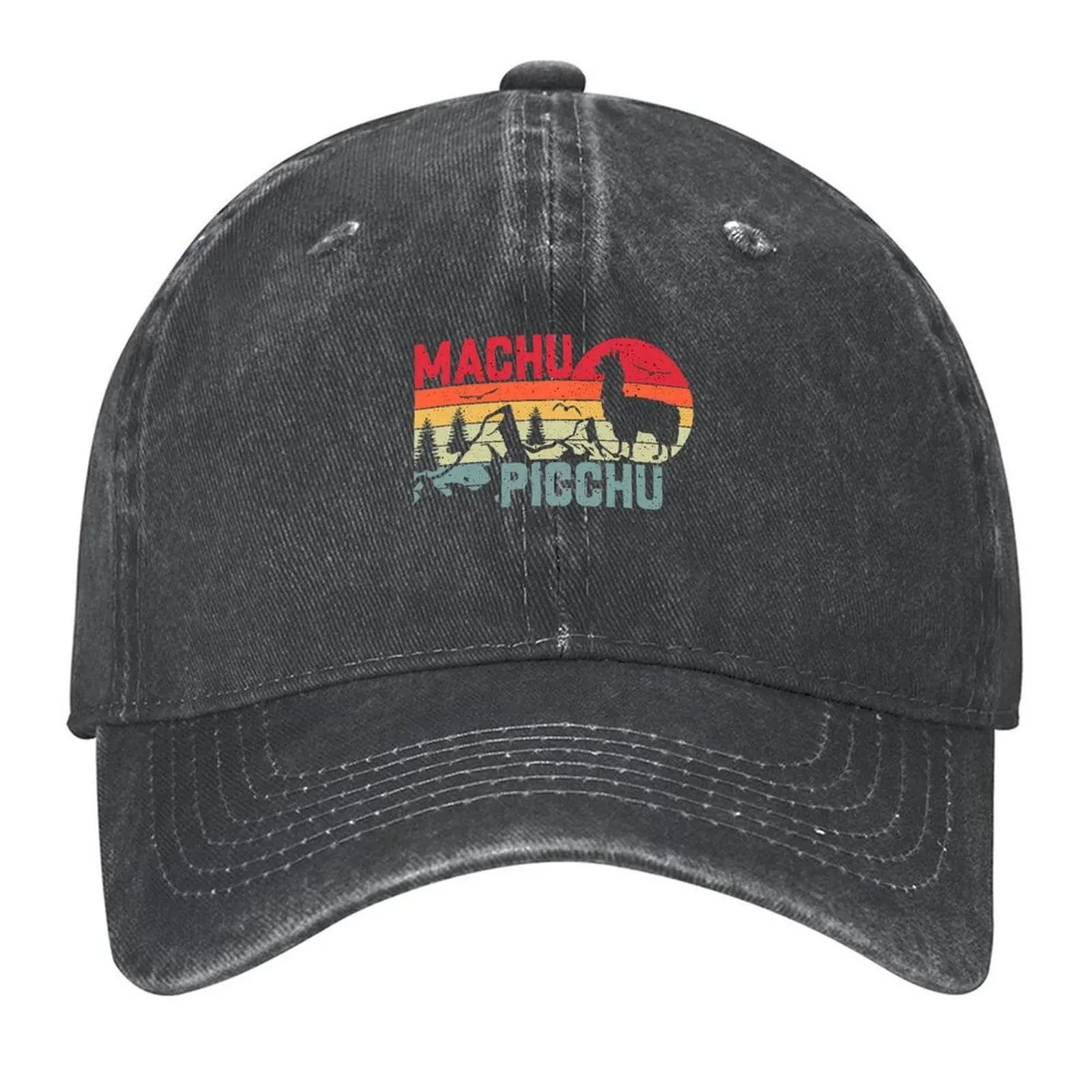 

Machu Picchu Retro Peruvian Pride Peru Travel Baseball Cap Uv Protection Solar Hat sun hat Sunhat black Women Men's
