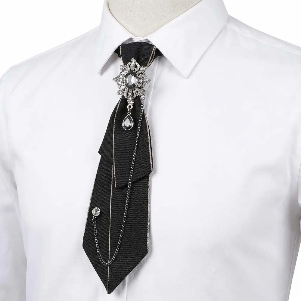 Kryształowe muchy z cyrkoniami – Bow Tie Pre Tied recenzja i cena