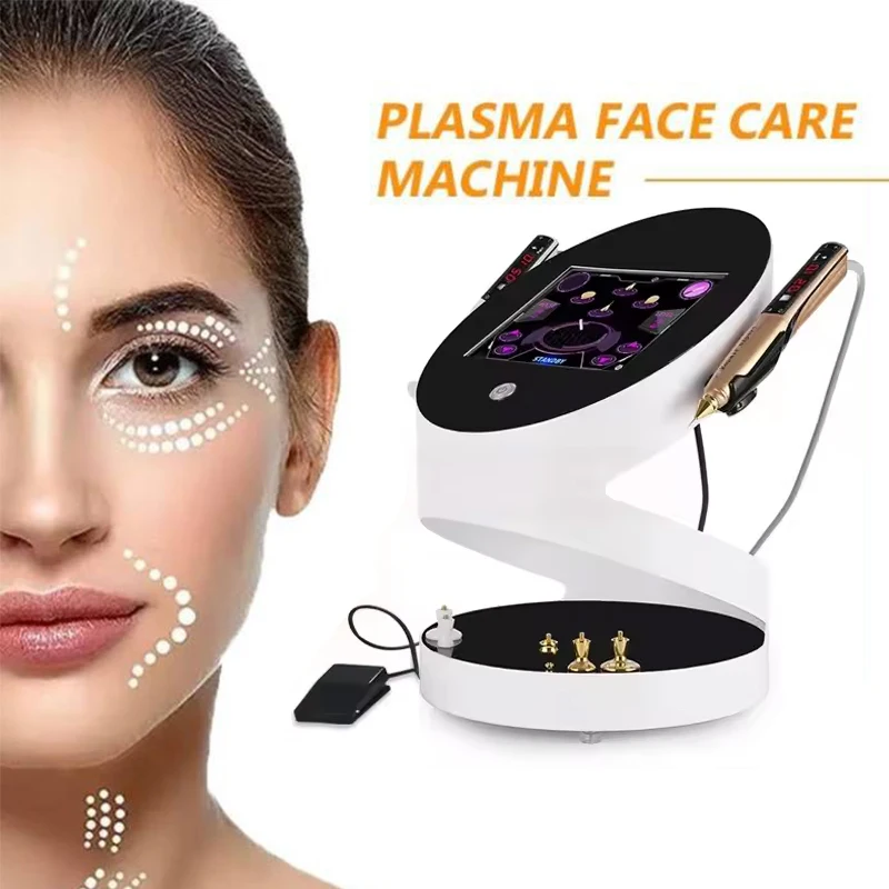 Machine professionnelle de beauté pour l'élimination de l'acné des fibroblastes froids à l'ozone, raffermissement de la peau, dissolvant de cicatrices et de taches foncées