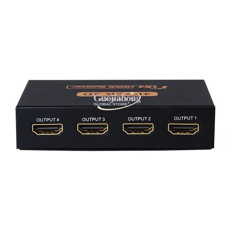 Cross-border 4K   distributor 1 in 4 out, one point four lines high definition  ing 3D TV computer display split screen