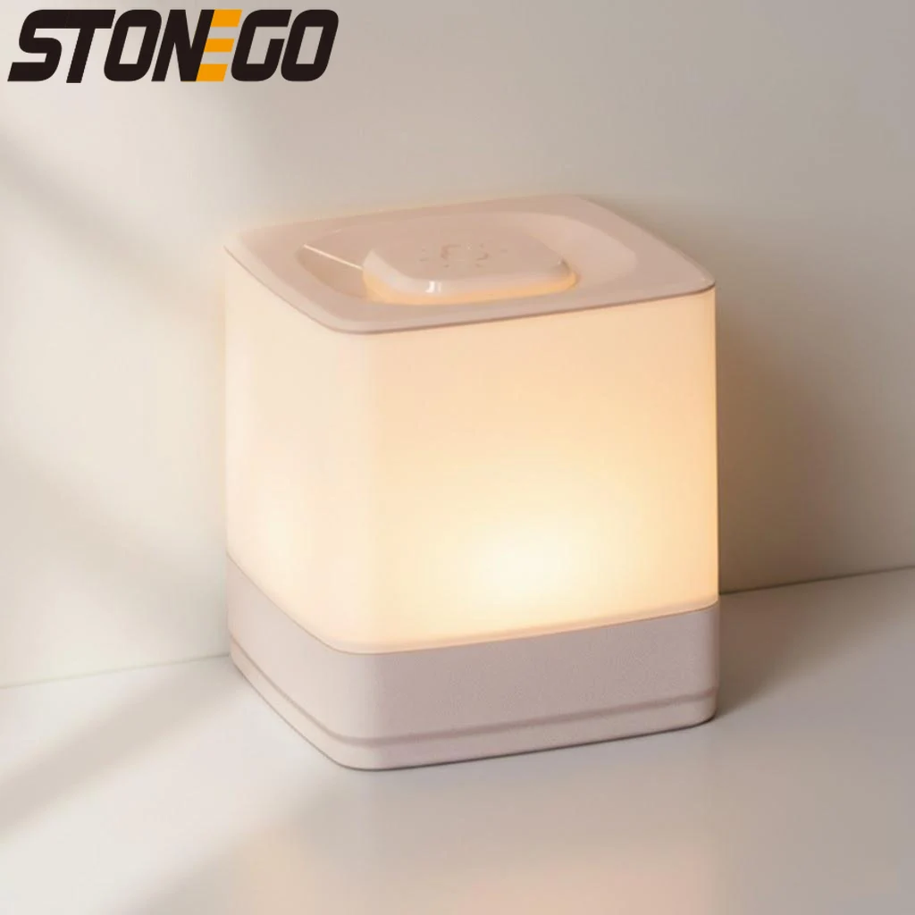 

Перезаряжаемый сенсорный светодиодный ночник с теплым мягким светом для ухода за глазами, прикроватный светильник для сна, портативная лампа