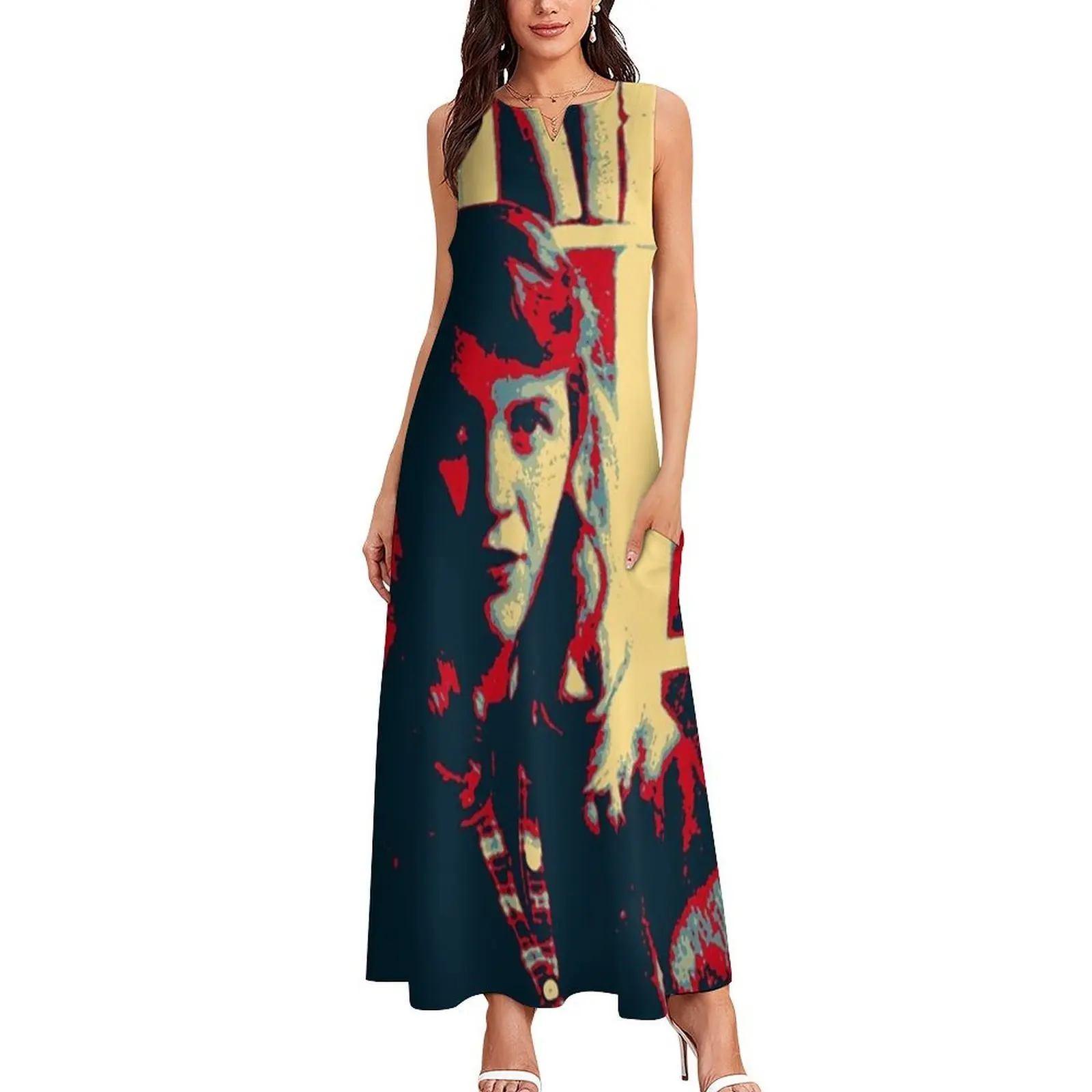 سيلفيا بليث - # 4 من # 7 في سلسلة فساتين فستان طويل للنساء فستان للنساء 2025 فستان على الطراز الكوري ملابس نسائية صيفية #2