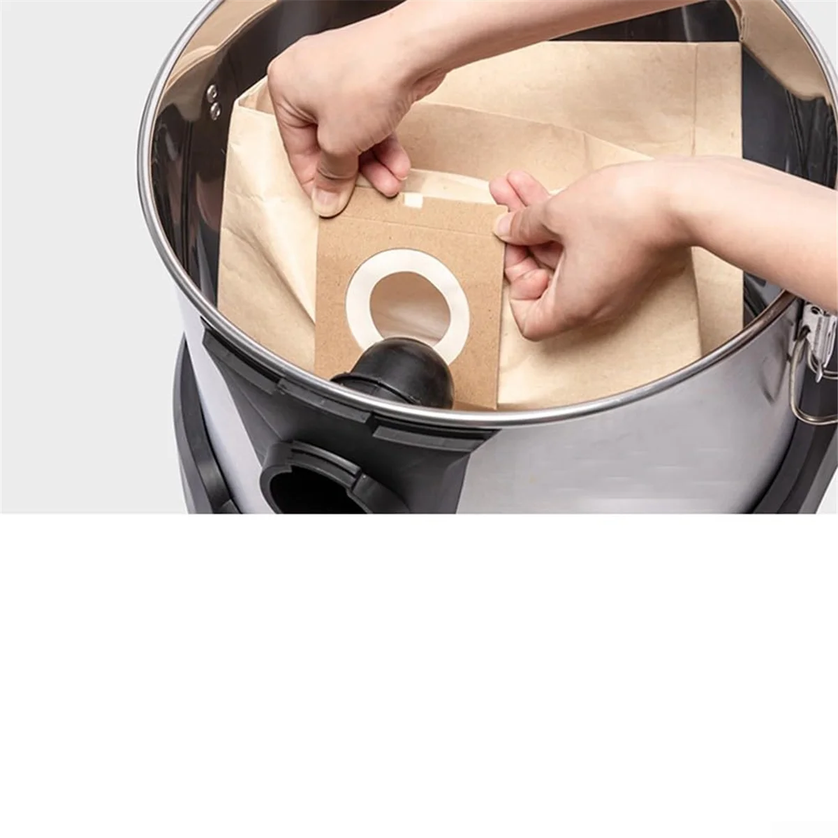 Conjunto de filtro de saco de pó FZFZ reutilizável e fácil de limpar para aspiradores úmidos e secos TC- 1820 TC- 1820 SA TC- 1812