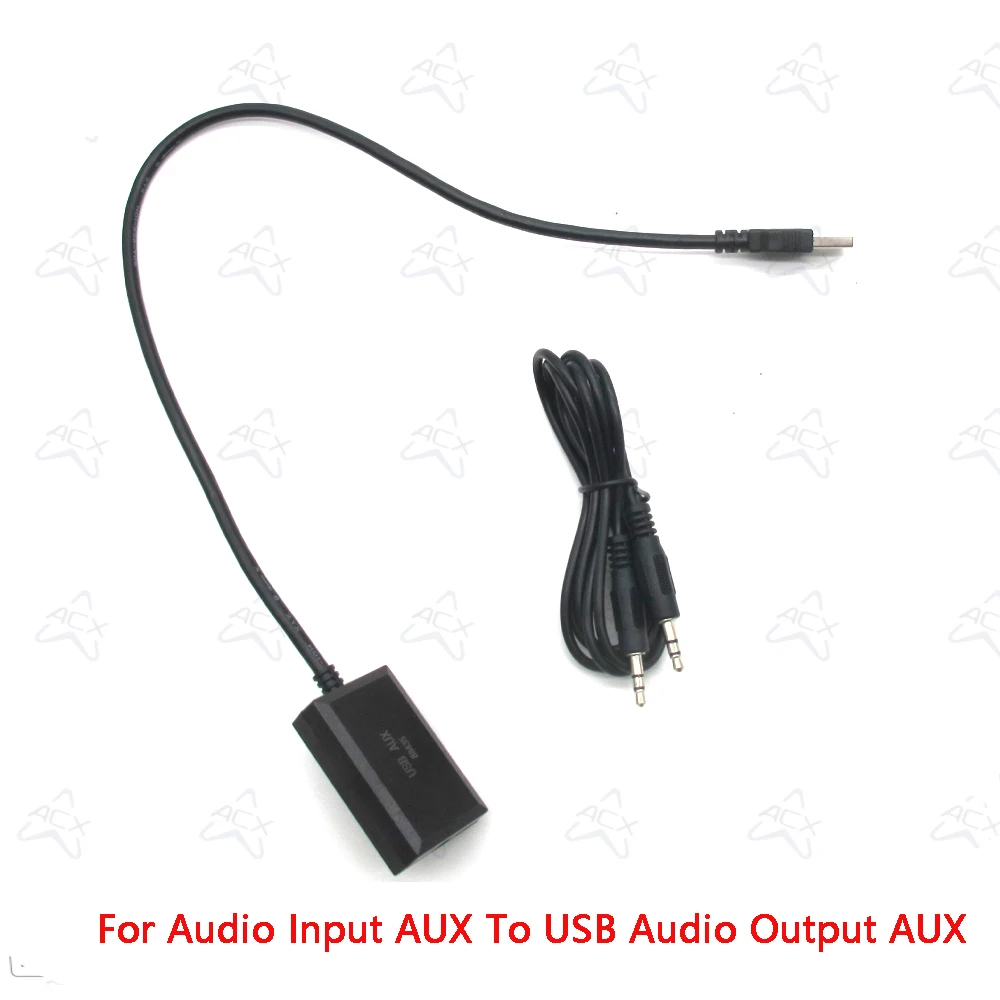 Old Car Audio cableI nput AUX To USB Audio Output AUX Activator For Mercedes Benz NTG 5.0 System 88369