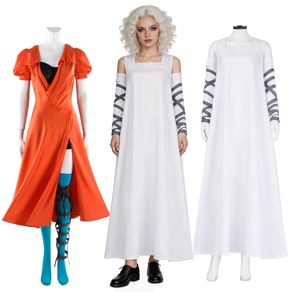 Disfraz de Cosplay de la Novia Lily, Vestido de Elizabeth de la Película Frankenstein, Disfraz de Mujer Adulta para Halloween, Carnaval, Actuación, Disfraz Elegante