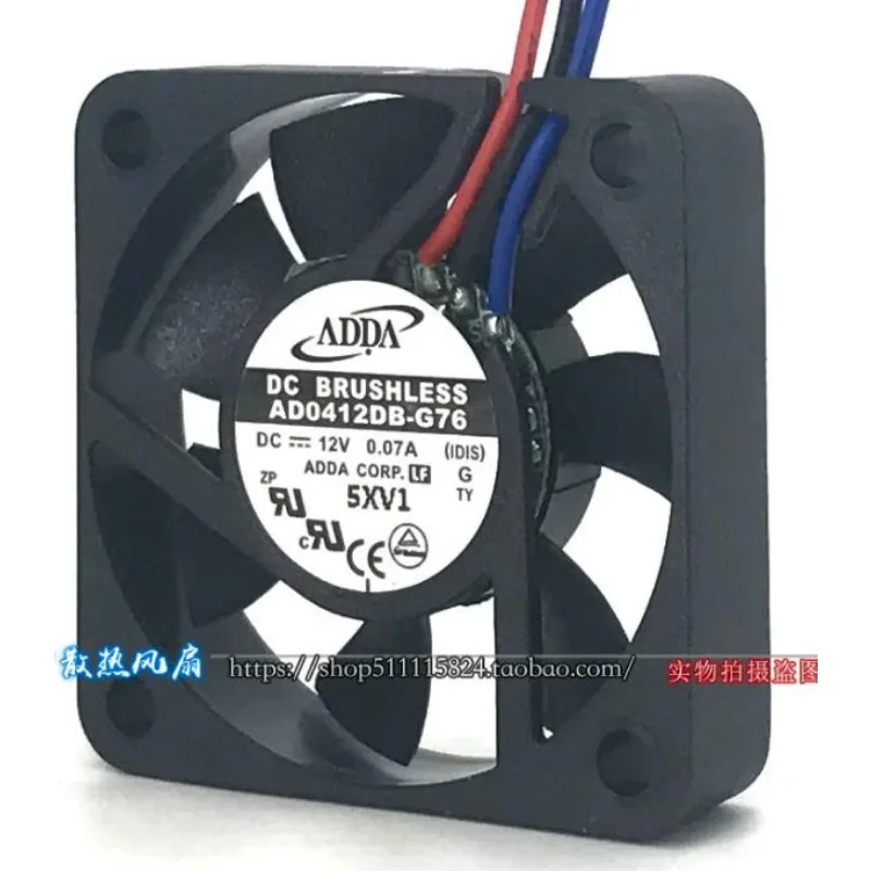 New Fan for ADDA 4010 12V 0.07A AD0412DB-G76 Cooling Fan 40 * 40 * 10MM