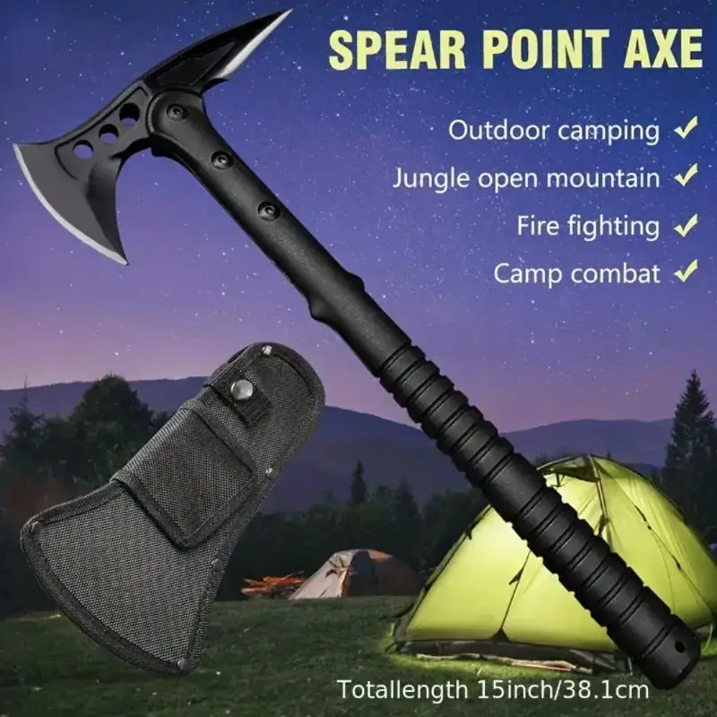 Multifunctional Knife Ax Mountain Blade Hand Ax Knife Outdoor Portable Firewood Splitting Large Cutting Ax