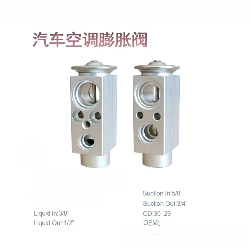 YIDA Car Air Conditioner Expansion Valve Auto AC Cooling System Replacement Parts for Chassis E52 F18 3‑Series 5‑Series
