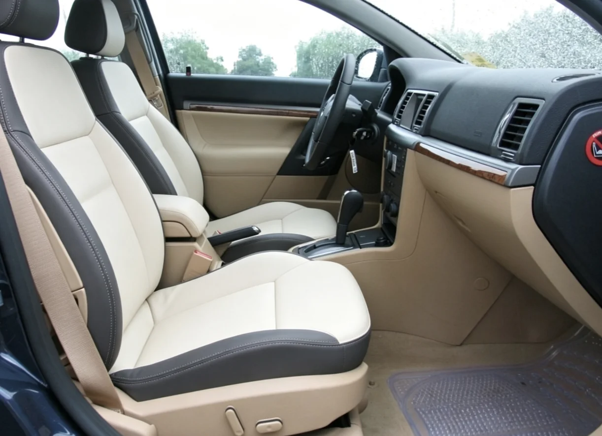 Für Opel Vectra C 2006 Maßgefertigte Autositzbezüge Luxuriöses Nappaleder 100% Passgenau Innenausstattung 360 ° Vollständige Abdeckung – Detail 10