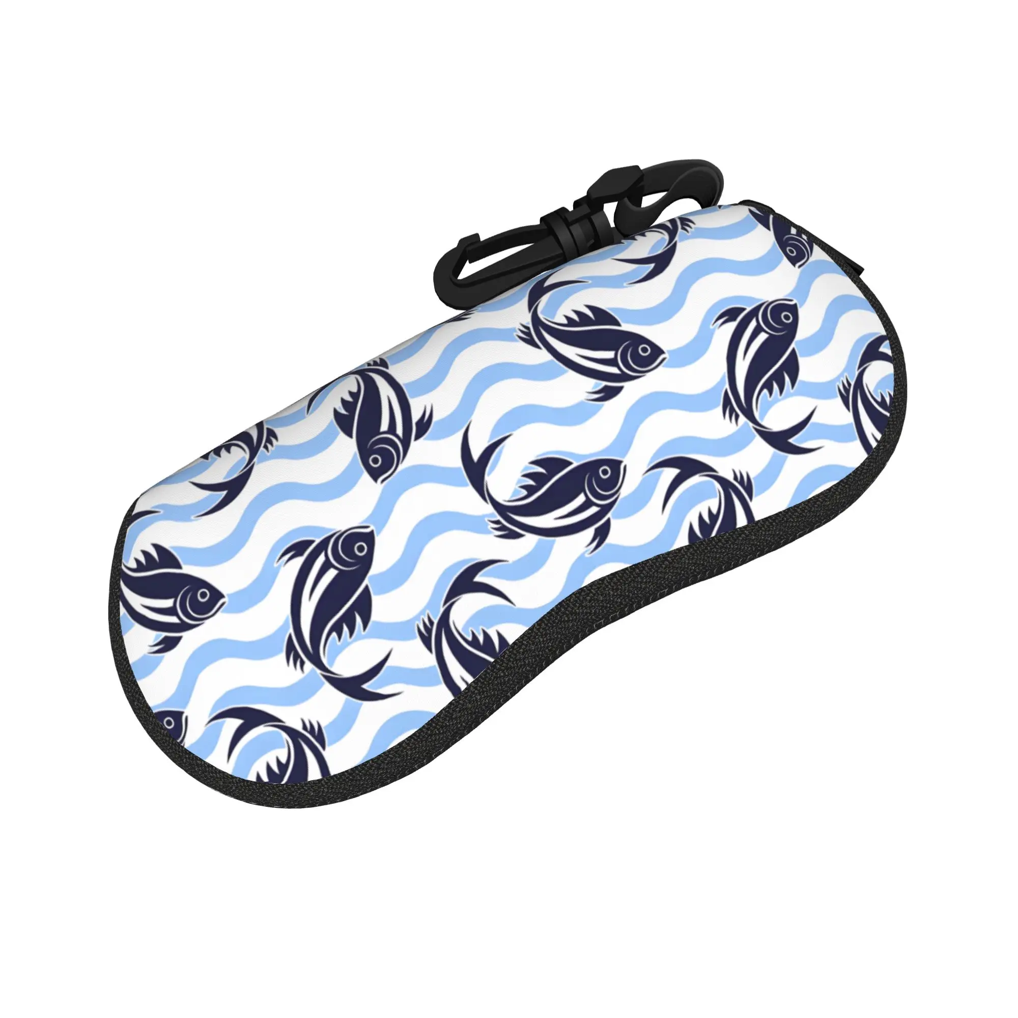Cute Cartoon Glasses Case Traditional Goldfish koi fish  Merchandise  Accessories  Glasses Storage Box Cartoon Sunglasses Box