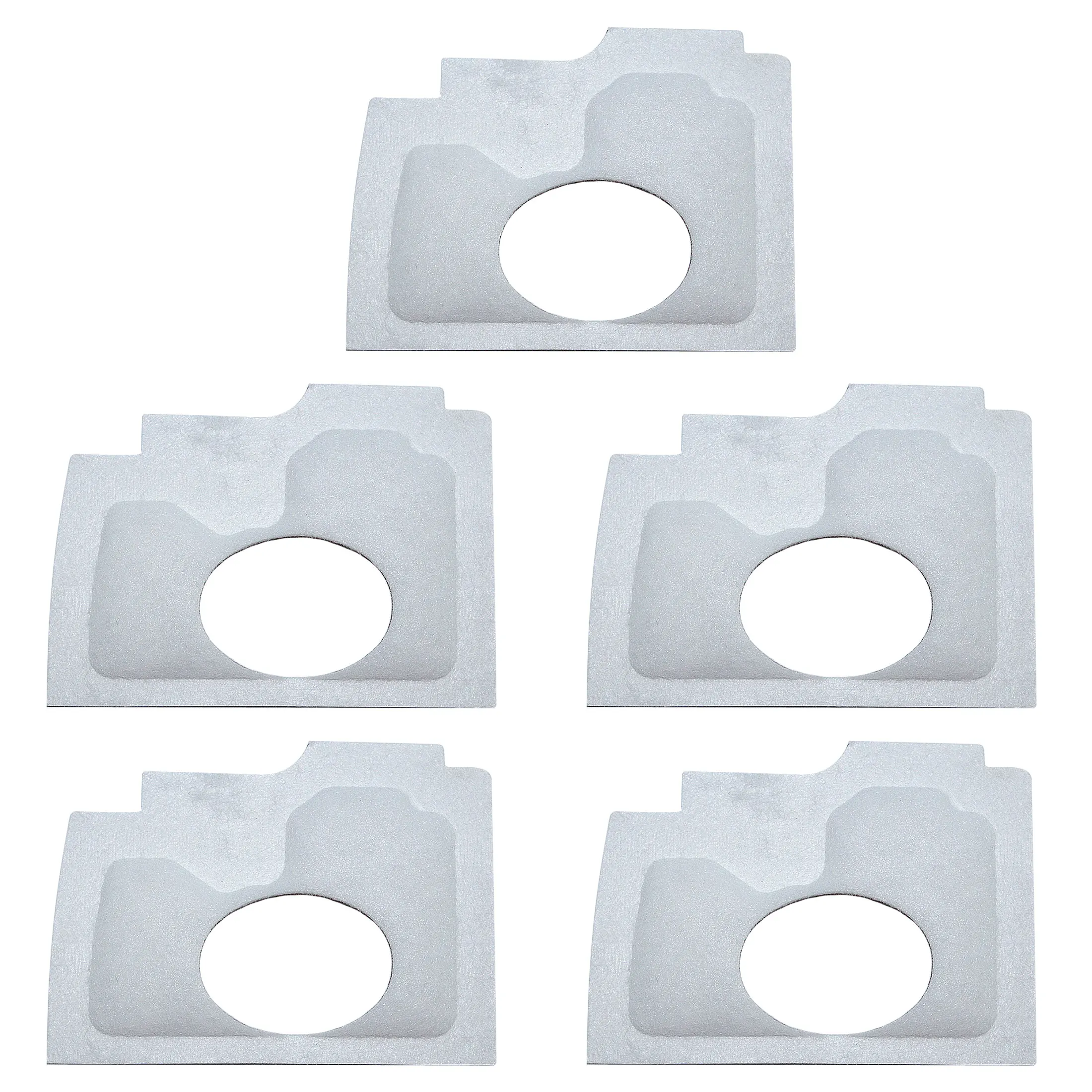 10pcs/lot Oval Hole Air Filter For STIHL MS180 MS180C MS170 018 017 Chainsaw Parts Double Layer