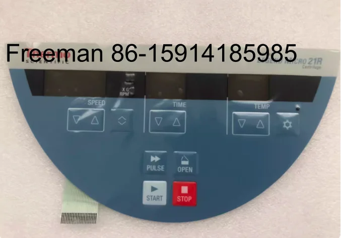 

New Replacement Touch Membrane Keypad For Thermo Sorvall Legend Micro 21R Microcentrifuge