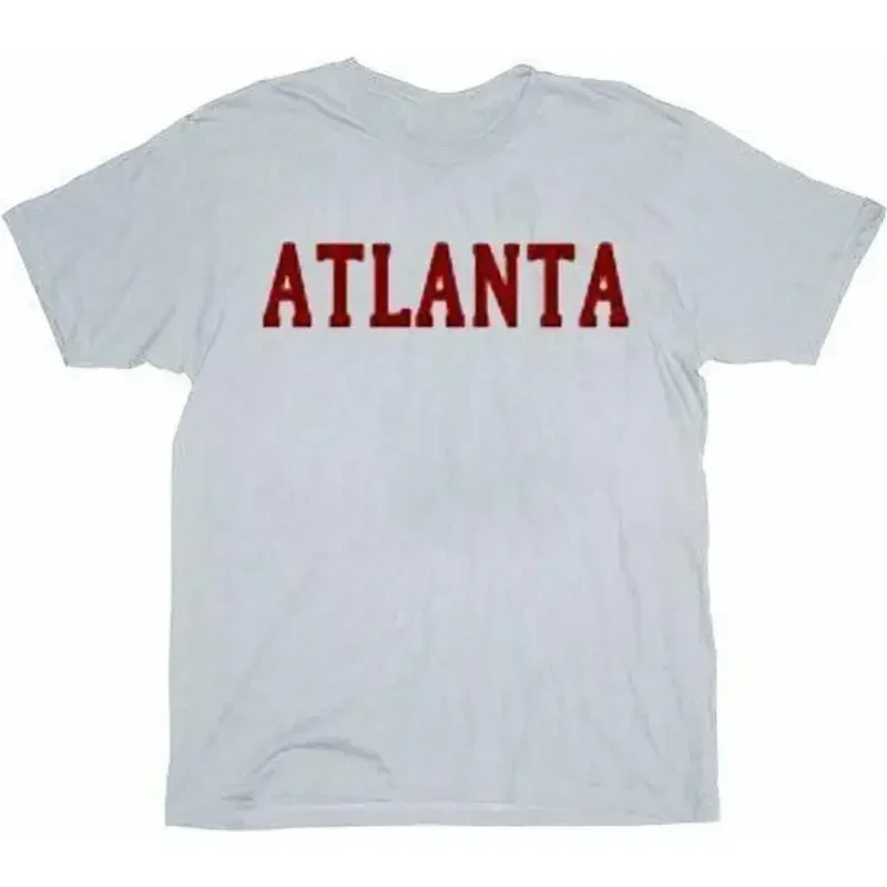 Adult Silver Gray Eastbound Down Kenny Powers Atlanta 55 Jersey T shirt Tee