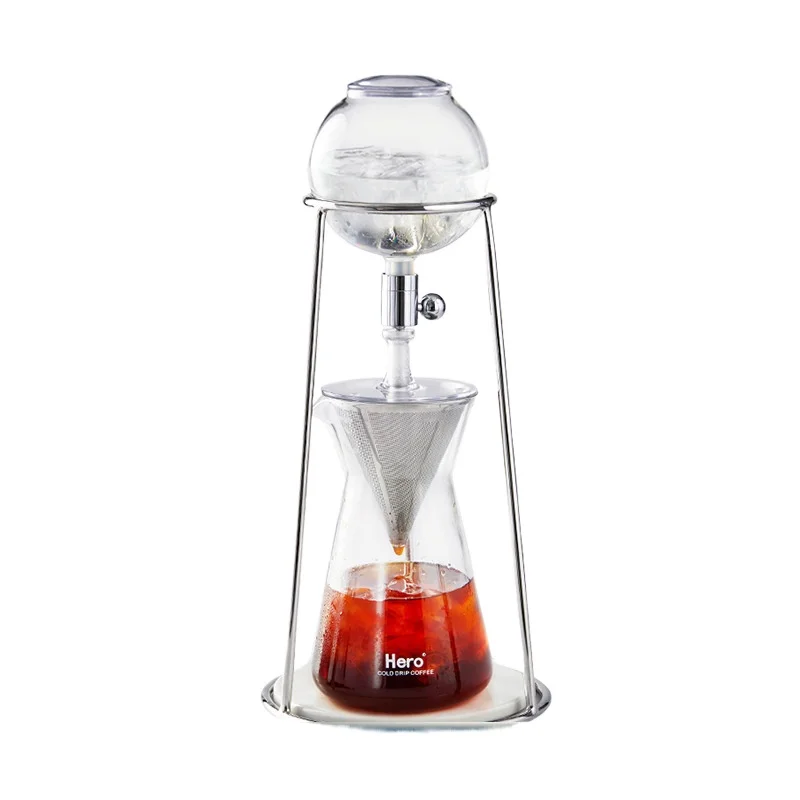 

Ice Drip Coffee Pot Drip Type Ice Brewing European Style Coffee Machine Household Hand Rinsed Cold Extraction Pot