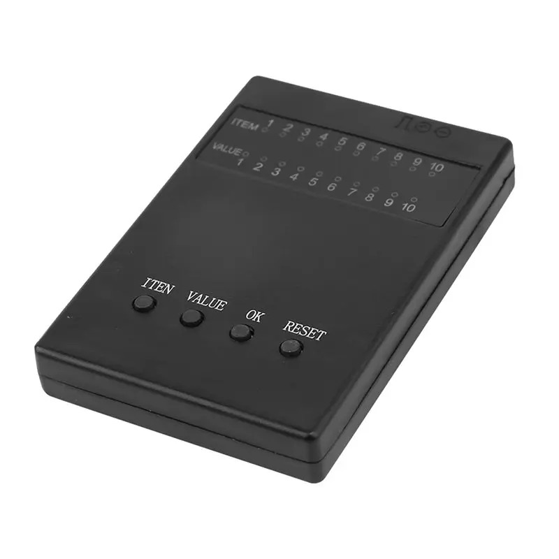 AS96-5X RC Car Program Card Electronic Speed Controller Programmer For RC Car 25A-120A Brushless ESC