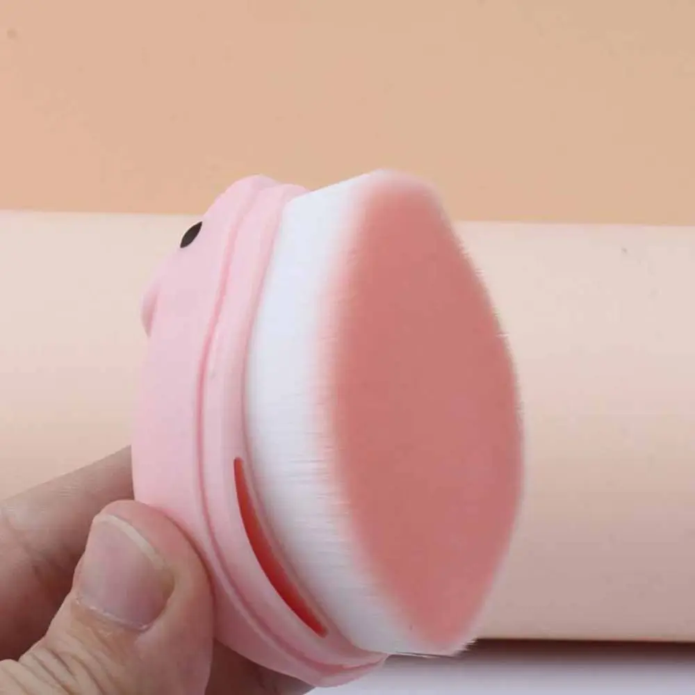 Mini peluche criceto pennello per trucco strumento per trucco cosmetici pennello per fondotinta contorno bellezza cipria fard pennello da viaggio