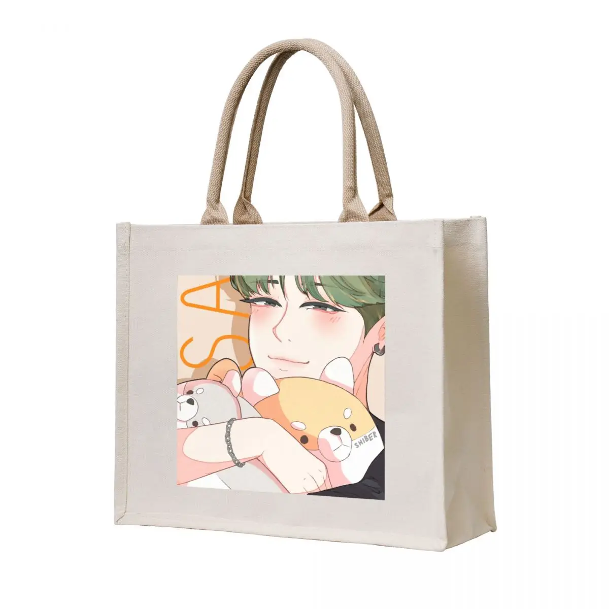 

ATEEZ - Choi San Tote Bag tote bag men Shopping bags hand bag