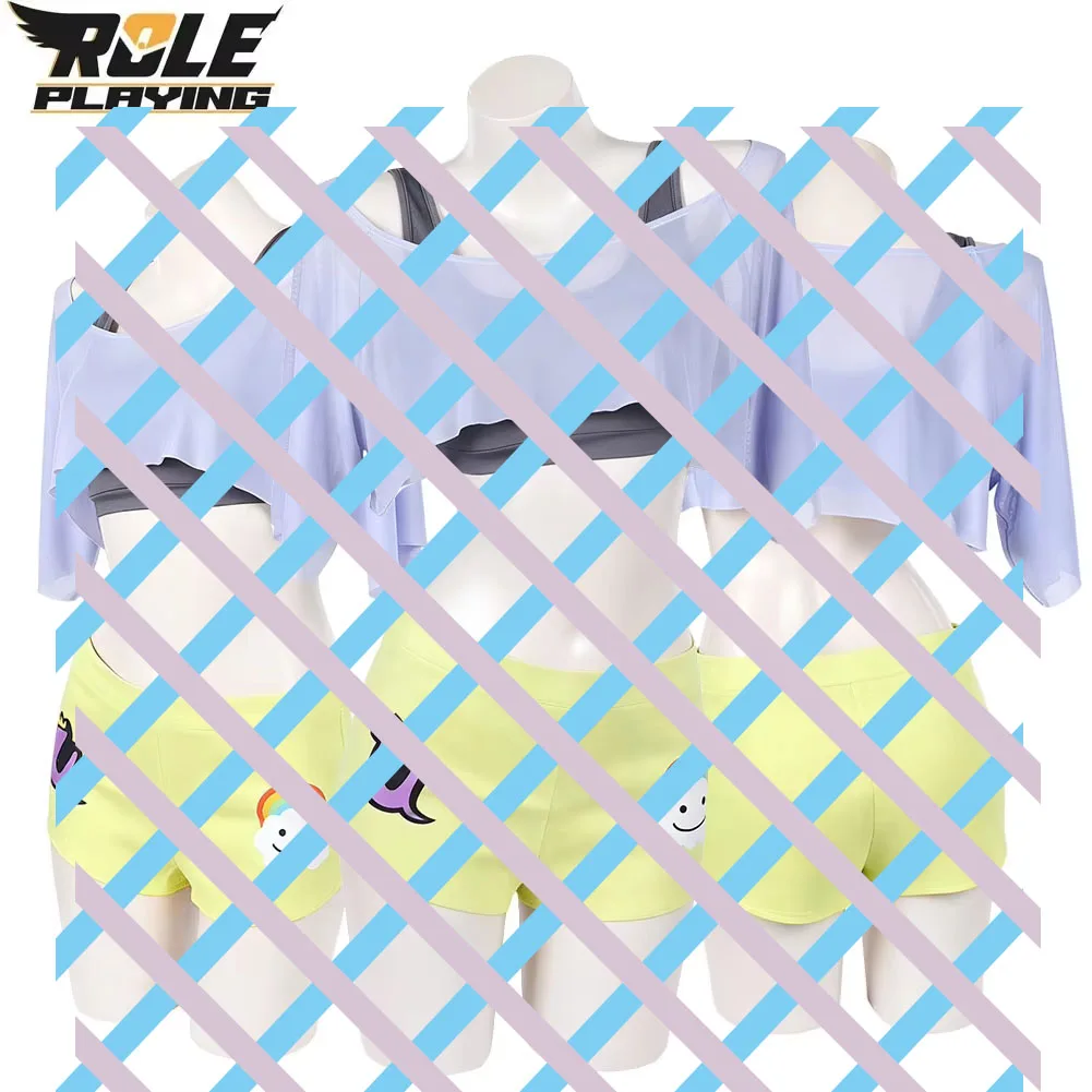 Costume de cosplay Uta, tenue de navigateur d'anime, haut, short, gilet, vêtements pour femmes, costume de fête d'Halloween et de carnaval