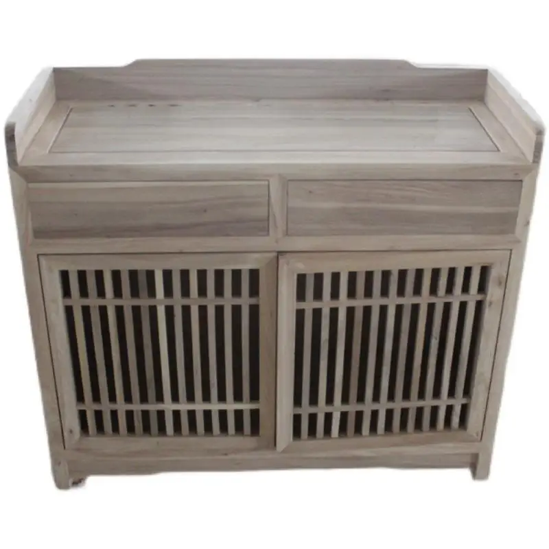 

Solid wood dining side cabinet, tea cabinet storage, entrance cabinet, locker