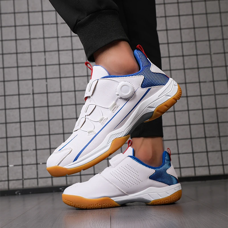 جديد أحذية كرة الريشة مشبك دوار تنفس عدم الانزلاق التدريب أحذية رياضية زوجين الرياضة المشي أحذية التدريب أعلى جودة