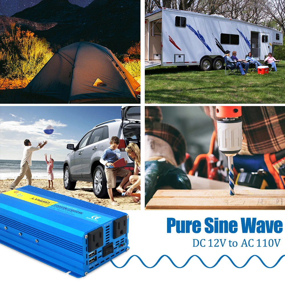 Inverter a Onda Sinusoidale Pu - Outdoor Usb Power Outlet recensione e prezzo
