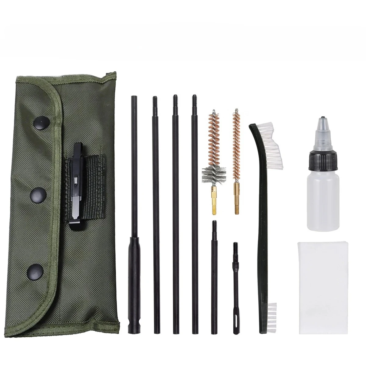 

Набор для чистки трубных щеток Щетка 22 канала 5,56 Аксессуары Наборы для чистки винтовочных пистолетов Набор щеток для пистолета Очиститель