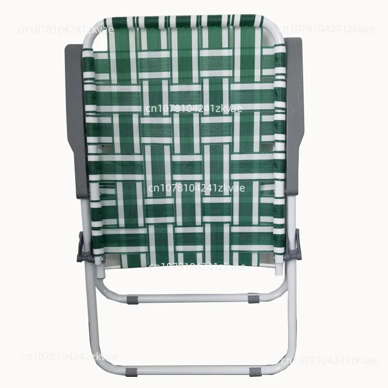 

Бандажный складной стул, портативный офисный повседневный тканый стул со спинкой