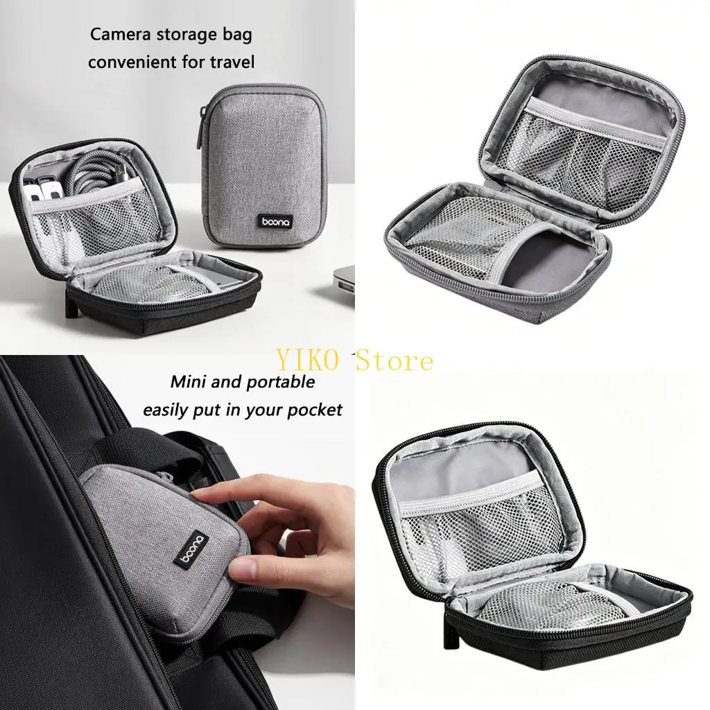 K32C Travel Carrying Storage Box For CCDs Cameras Batteries Cables And Memory Cards
