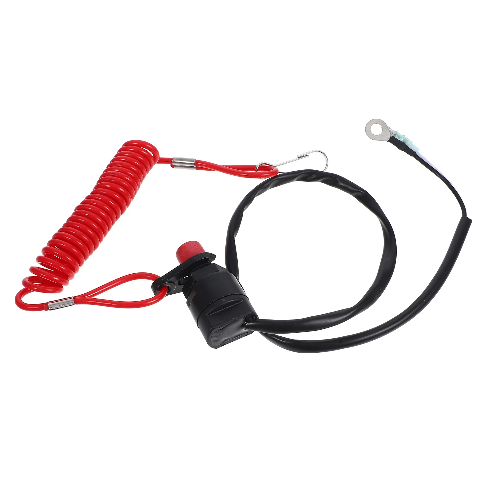 سلك أمان بحري لمحرك القارب، قطع الطوارئ، حرفية قوية، تصميم مقاوم للماء يناسب جميع القوارب والقوارب Atvs