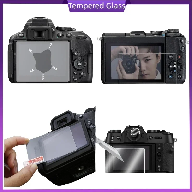 ​For Fujifilm X-T1 T2 XA3 XA5 XA10 XA20, 9H Tempered Glass Screen Protector With Anti-Glare HD Clarity & Anti-Scratch Privacy Fi