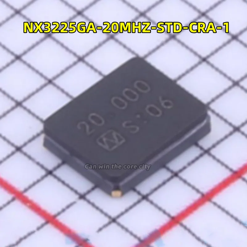 

10 pcs brand-new NX3225GA-20MHZ-STD-CRA-1 20MHz ��50ppm 8pF crystal vibration