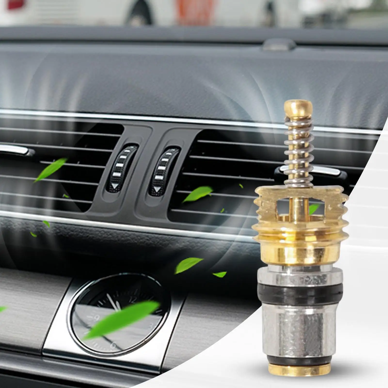 

AC Valve Core Refrigeration Valve Core 10 Pieces Rust-Resistant AC Repair Accessories for RV Automotive HVAC Vehicle