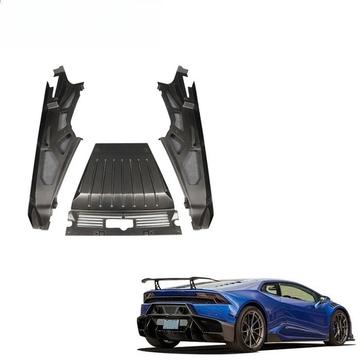 Huracan LP580 LP610 Engine Interior Kits Dry Carbon Engine Bay Set for Huracan Rear Engine Bay Cover Panel