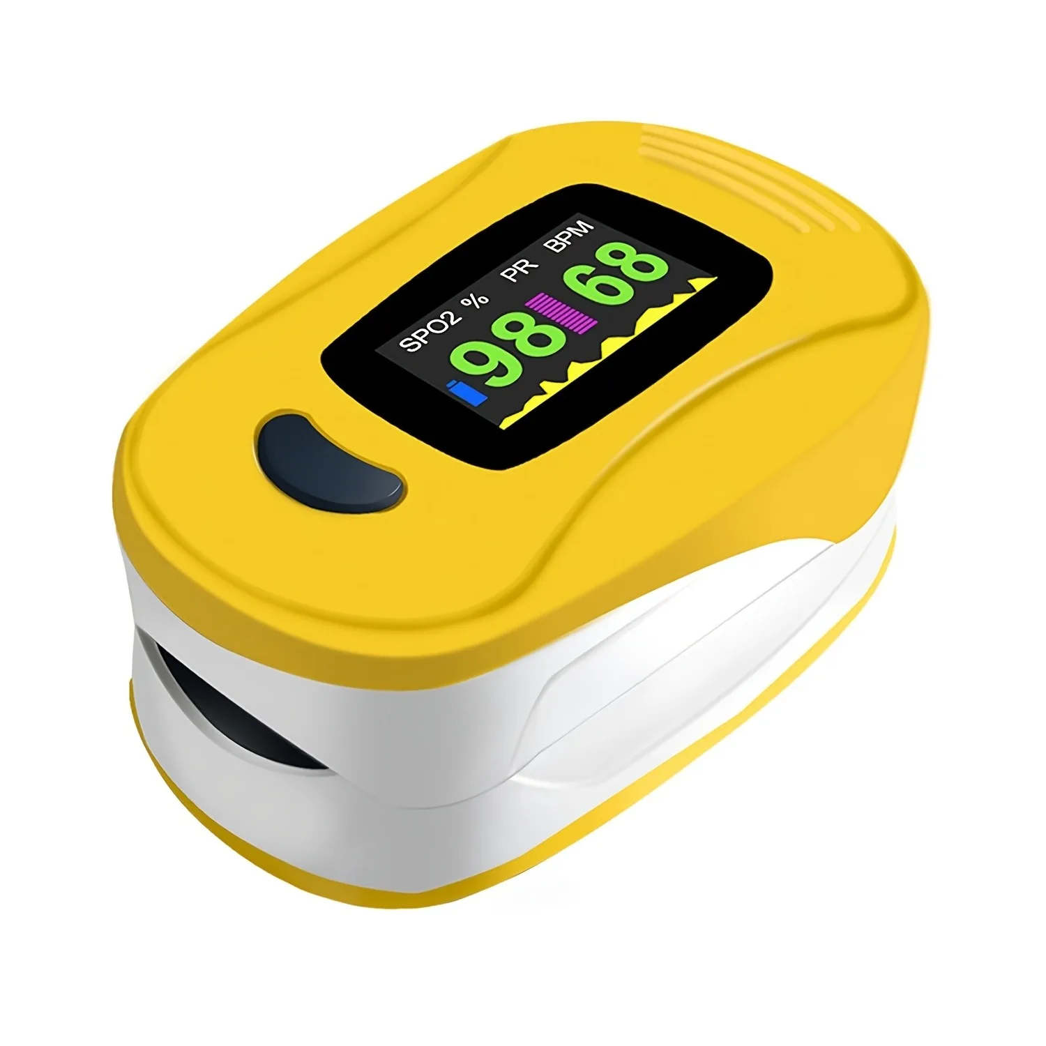 Finger Pulse Oximeter Blood Oxygen Monitor for Sports And Outdoor Use, Oxygen Level & Pulse Rate Device with OLED Screen