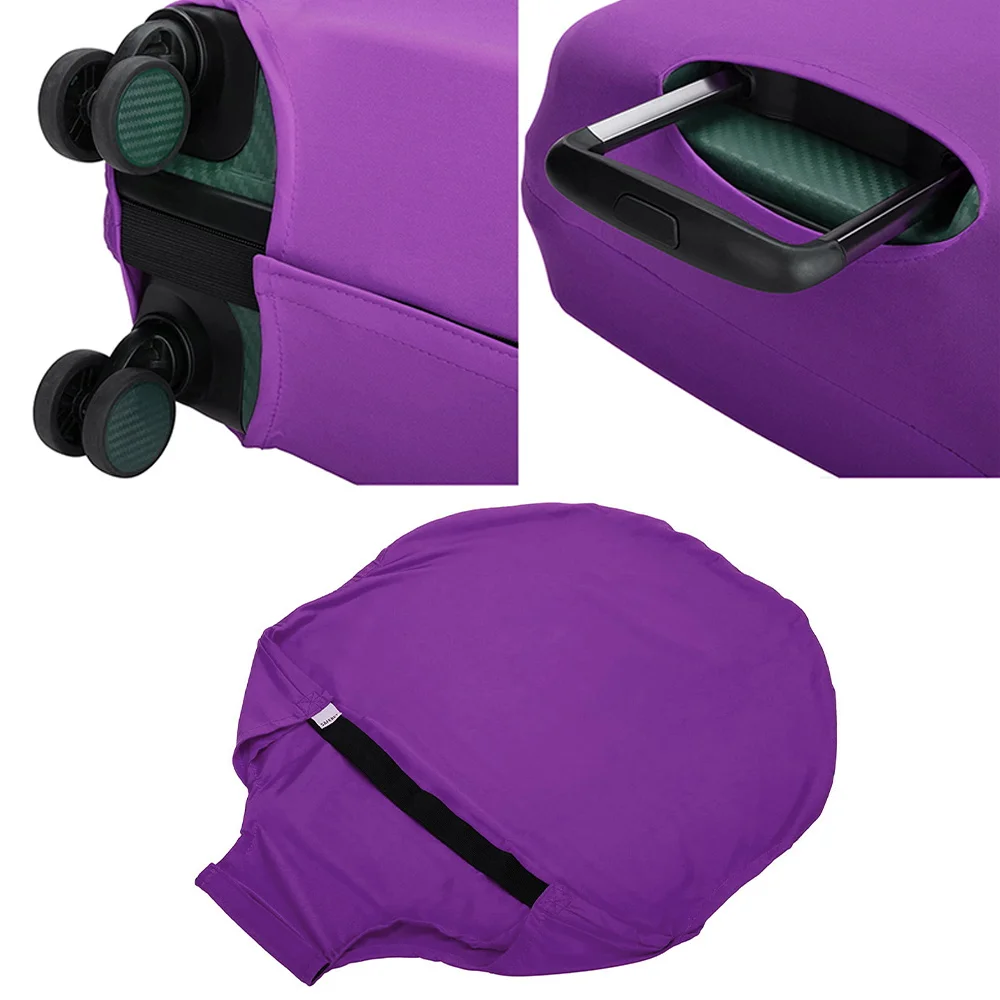 Custodia per bagagli con nome personalizzato Accessori da viaggio da 18-32 pollici Copertura antipolvere resistente all'usura Custodia protettiva con opzioni di stile multiple