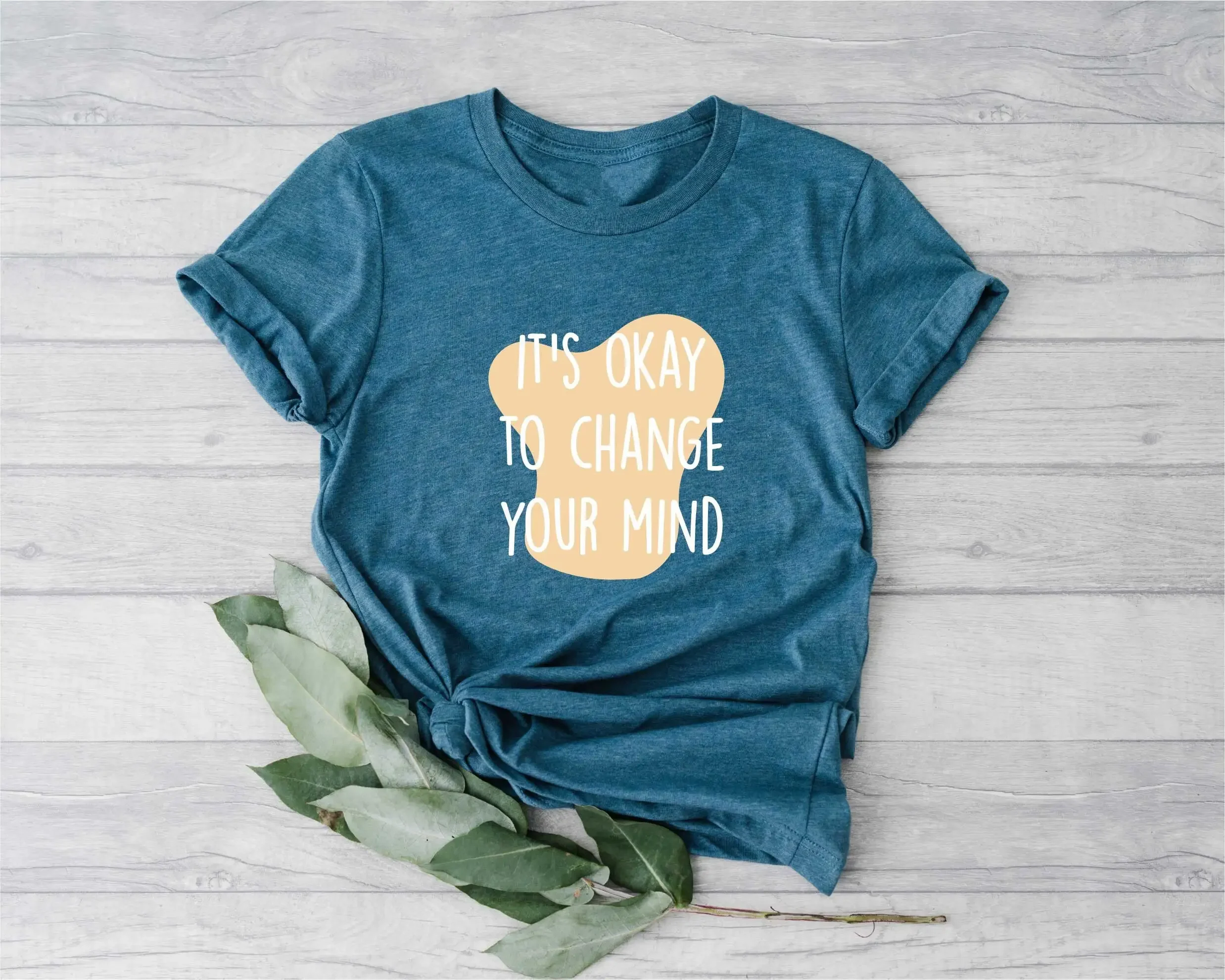 Mental Health Matters T Shirt It'S Okay To Change Your Mind Awareness Therapist Anxiety
