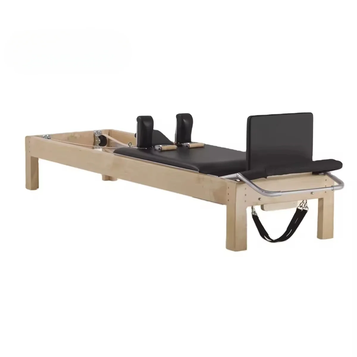 Reformer Machine Postural Correction Pilates Equipment Classical Aluminum Oak Maple Wood Pilates Bed