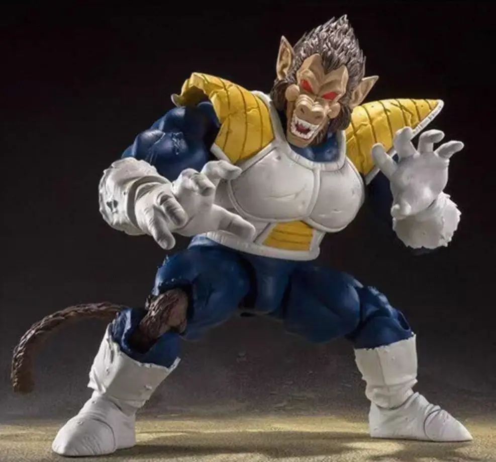 

In Stock Bandai SHF Dragon Ball Great Ape Vegeta 31CM Giant Ape Figure Collectible Gift